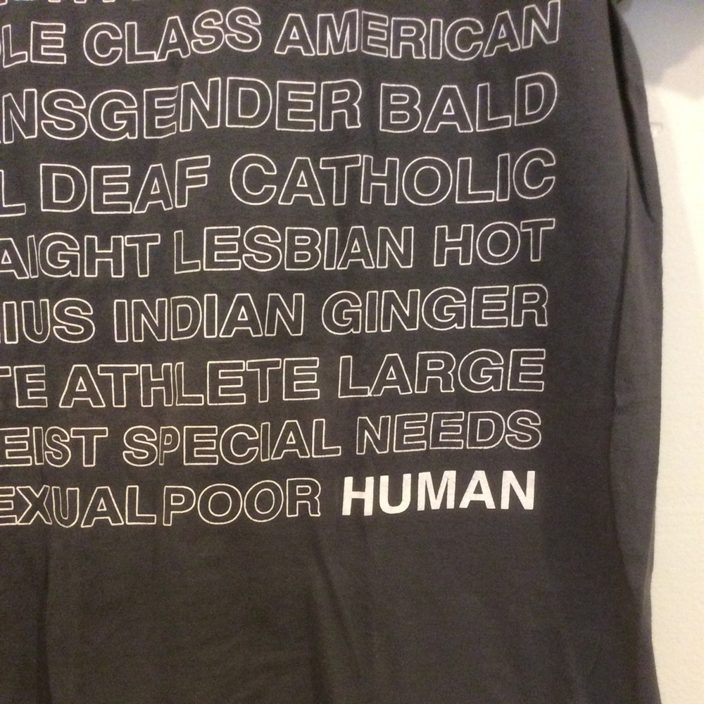 ⭐️American Apparel HUMAN tee⭐️ - Picture 2 of 4
